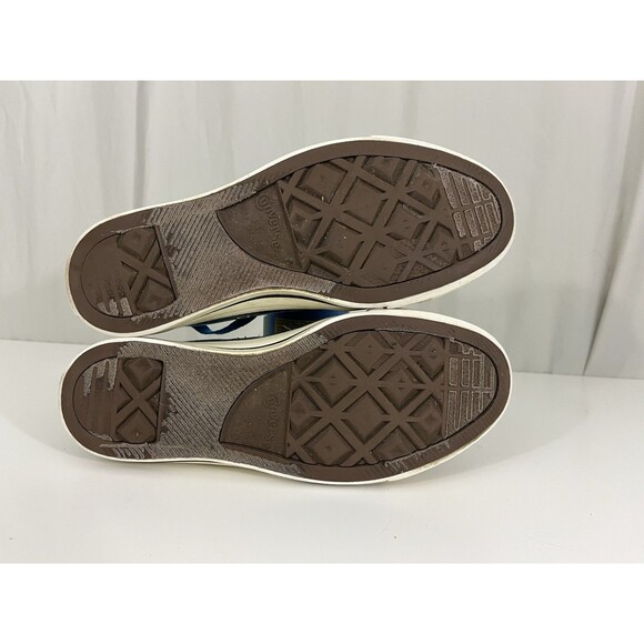 Converse All Star Womens Teal Canvas Size 8 Low Top Blue Laces Grunge - Picture 7 of 12